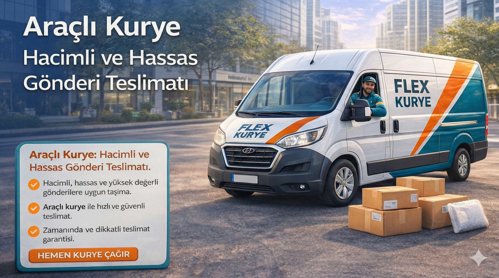 Araçlı Kurye: Hacimli ve Hassas Gönderi Teslimatı